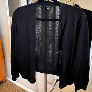 Ann Taylor Cropped 3/4 Sleeve Cardigan